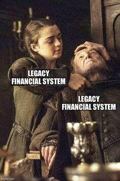 the legacy financial system killing the legacy financial system