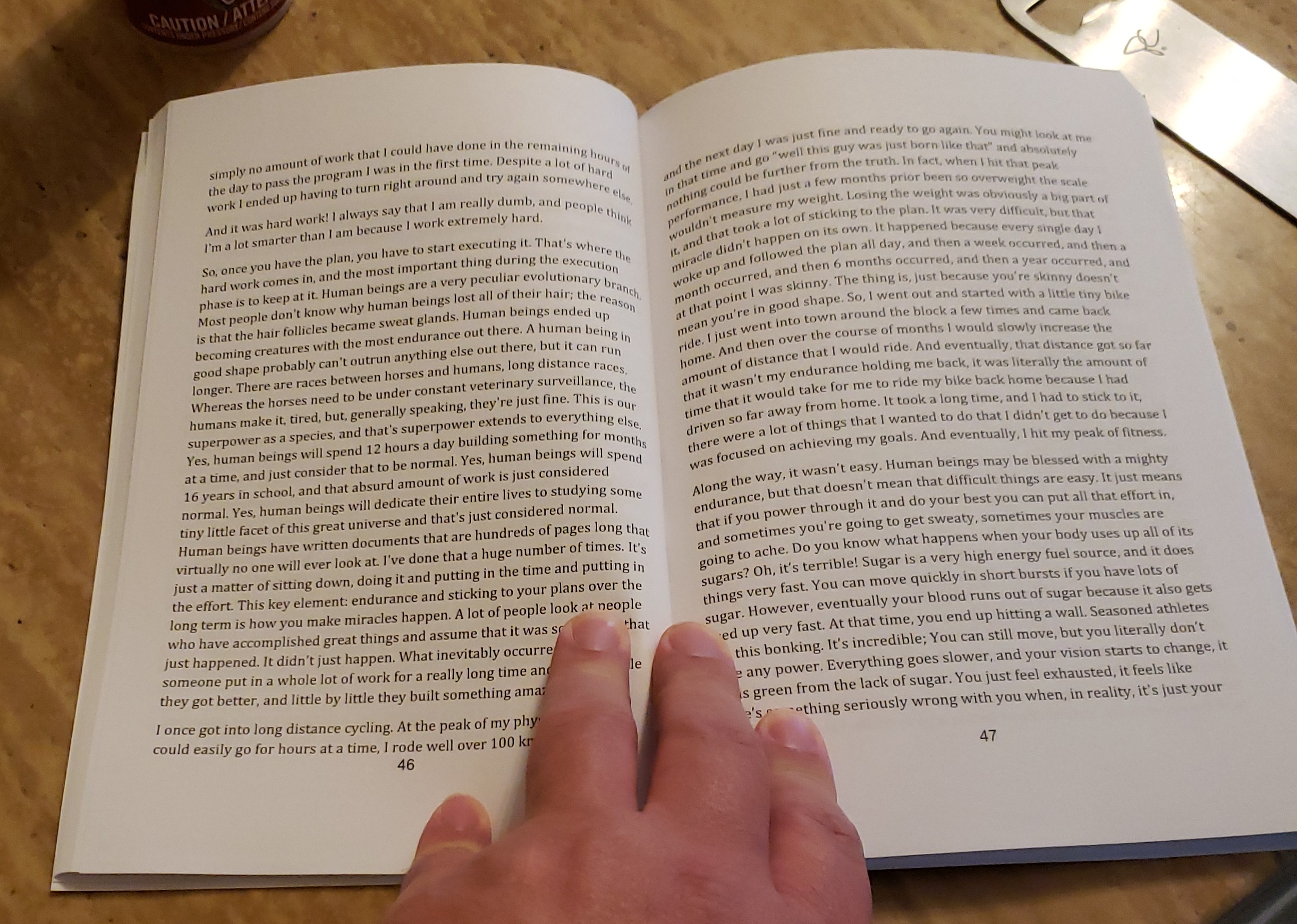 Inside of "The Graysonian Ethic"