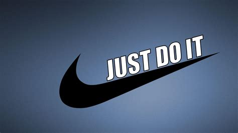 Nike swatch and "Just do it" written