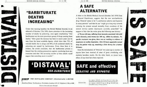 Distaval is safe ad